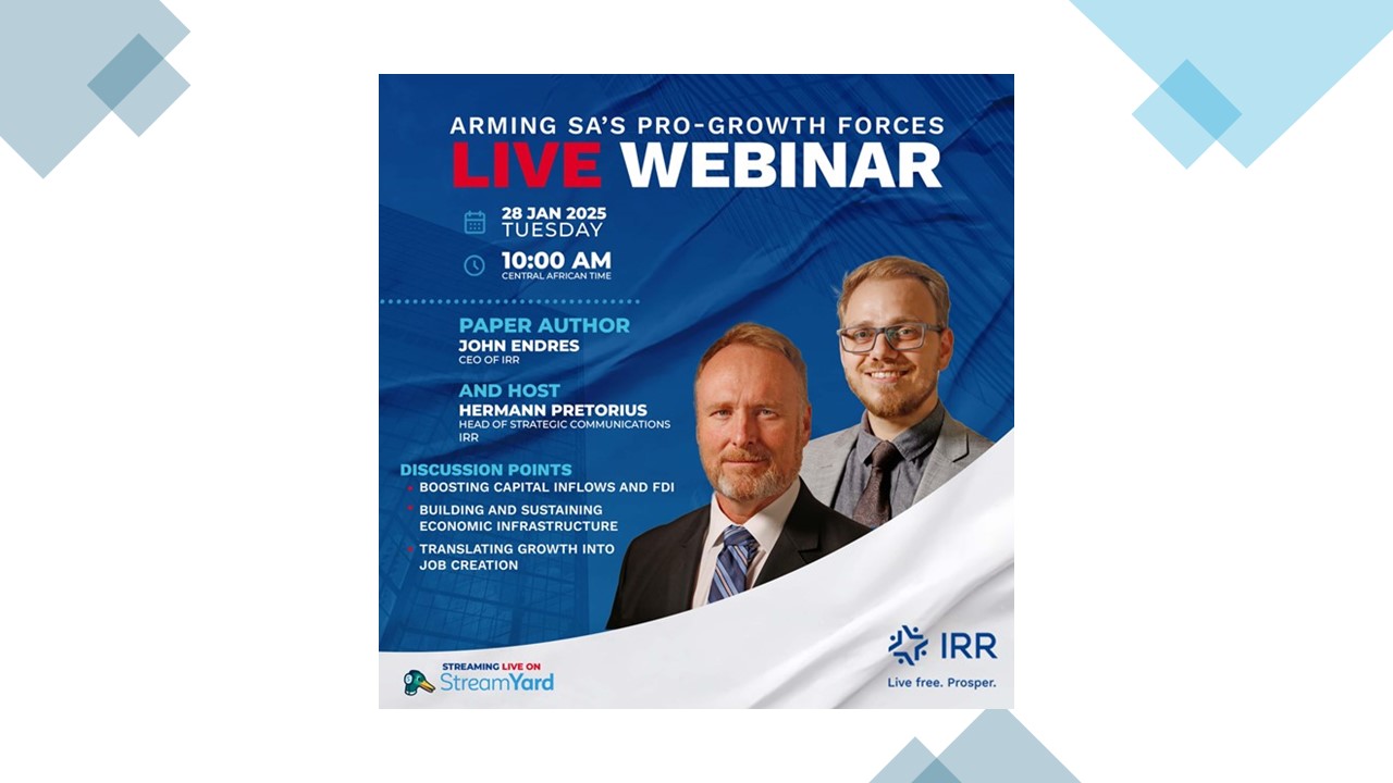 Don’t miss this webinar: IRR’s first Blueprint for Growth paper of year ...
