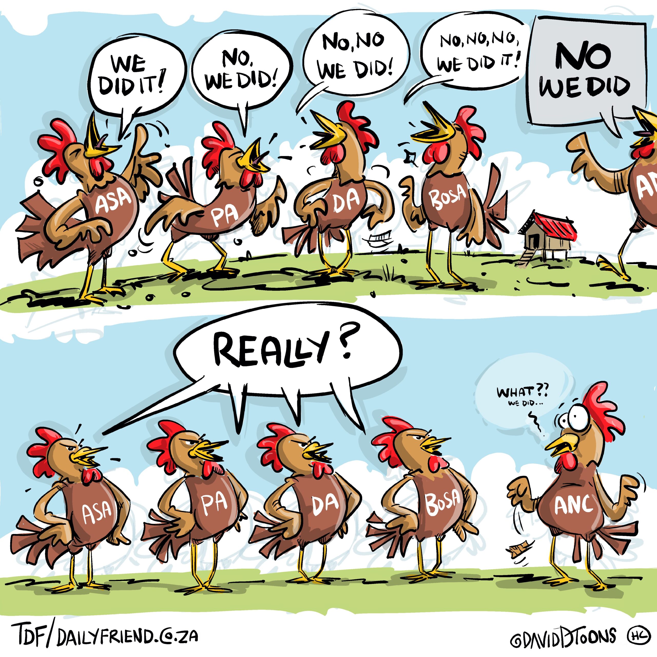 Everyone’s crowing