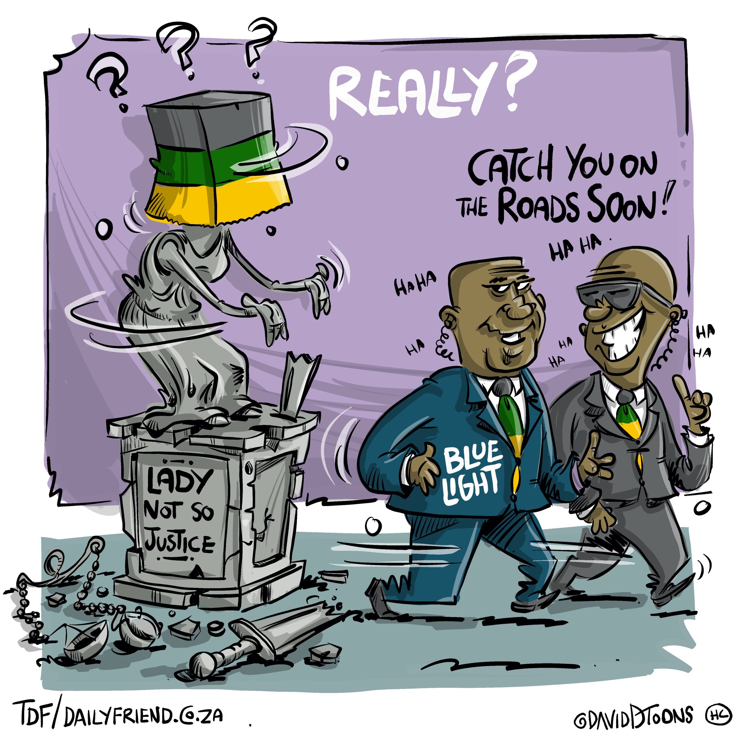 Is Lady Justice blind?