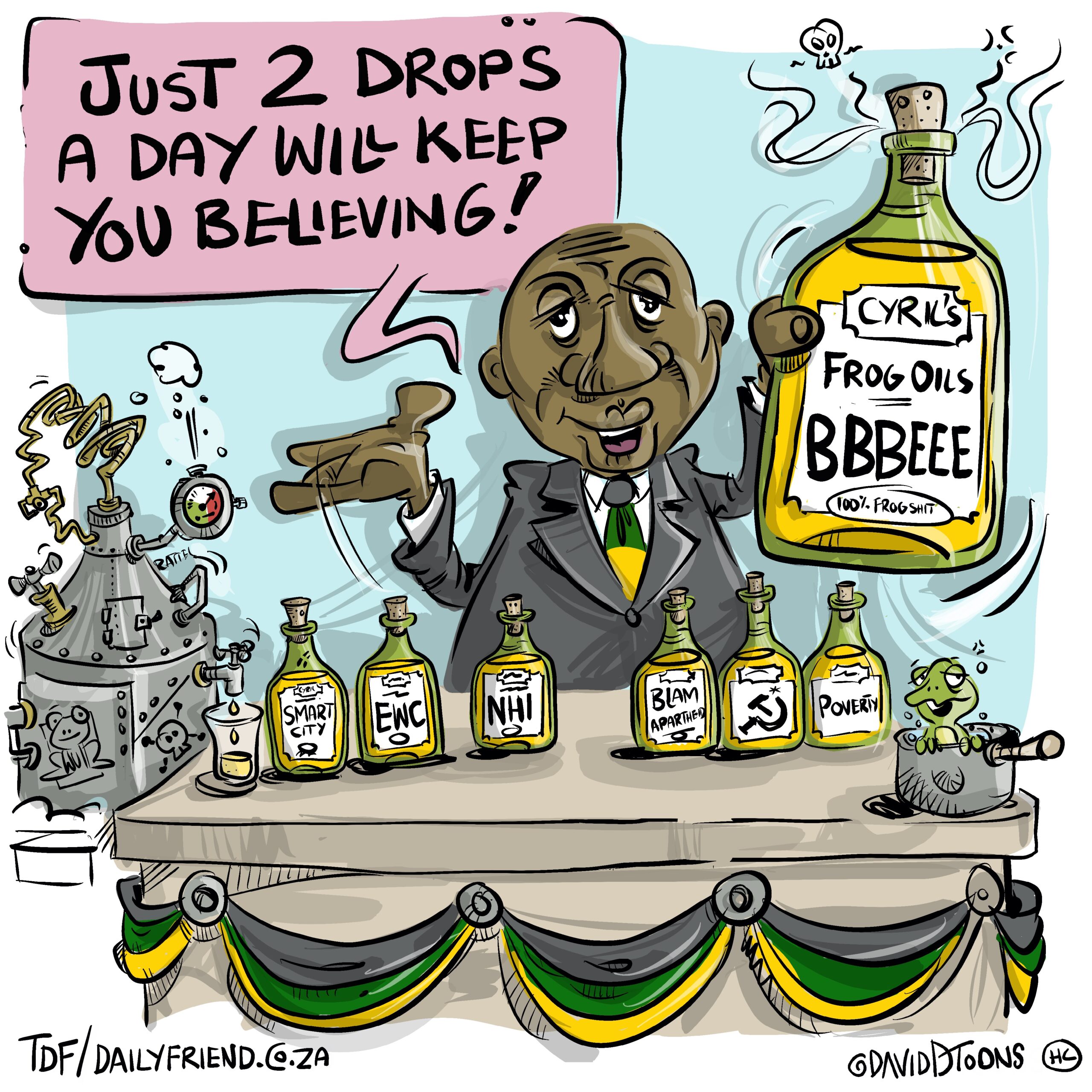 Snake (or frog) oil