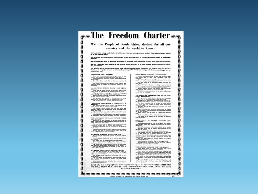 The socialist flaws in the Freedom Charter - Daily Friend